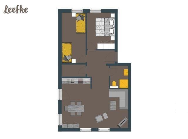 Leefke Apartman Goting Kültér fotó